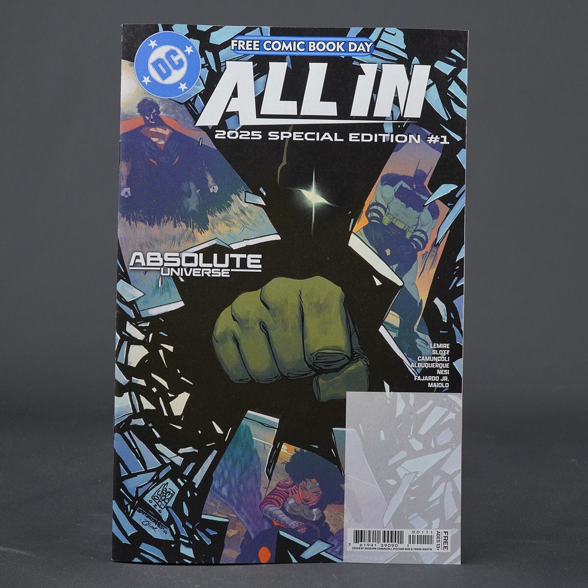 FCBD ALL IN Absolute Universe Special Edition #1 DC Comics 2025 0225DC197
