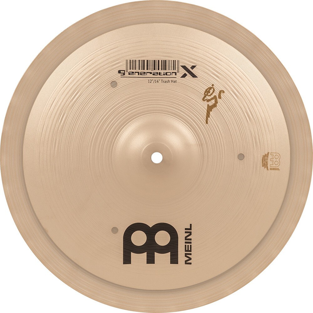 MEINL Cymbals Generation X  12"/14" Signature Benny Greb Trash Hats/#GX-12/14TH