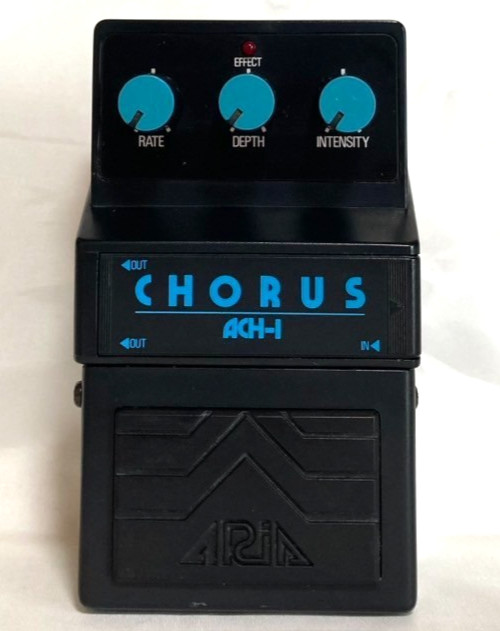 Aria ACH-1 Stereo Chorus Guitar Effects Pedal Vintage 90s From Japan Free Ship