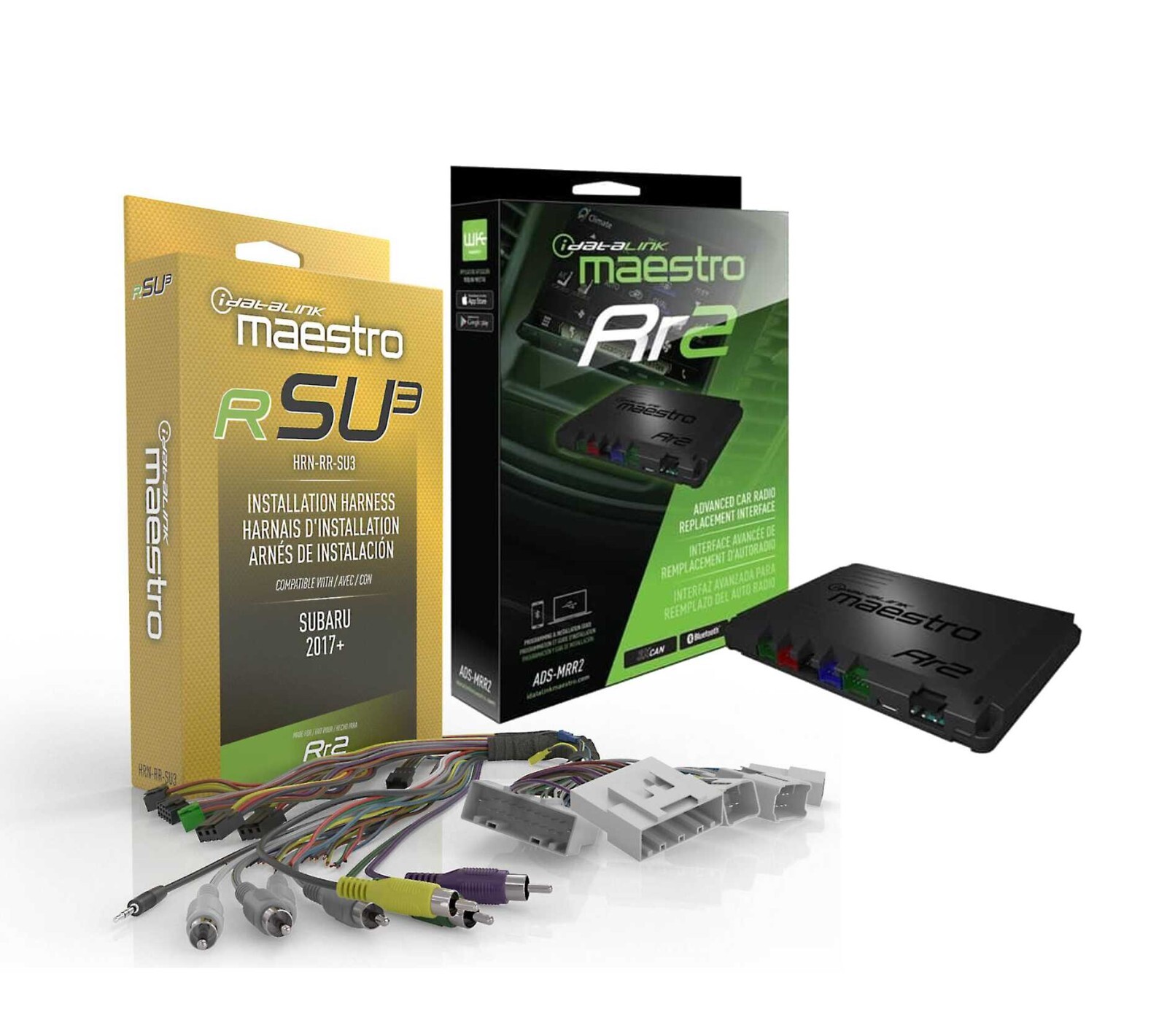 iDatalink Maestro HRN-HRR-SU3 for Subaru 2017 Up + ADS-MRR2 Interface Module Pkg