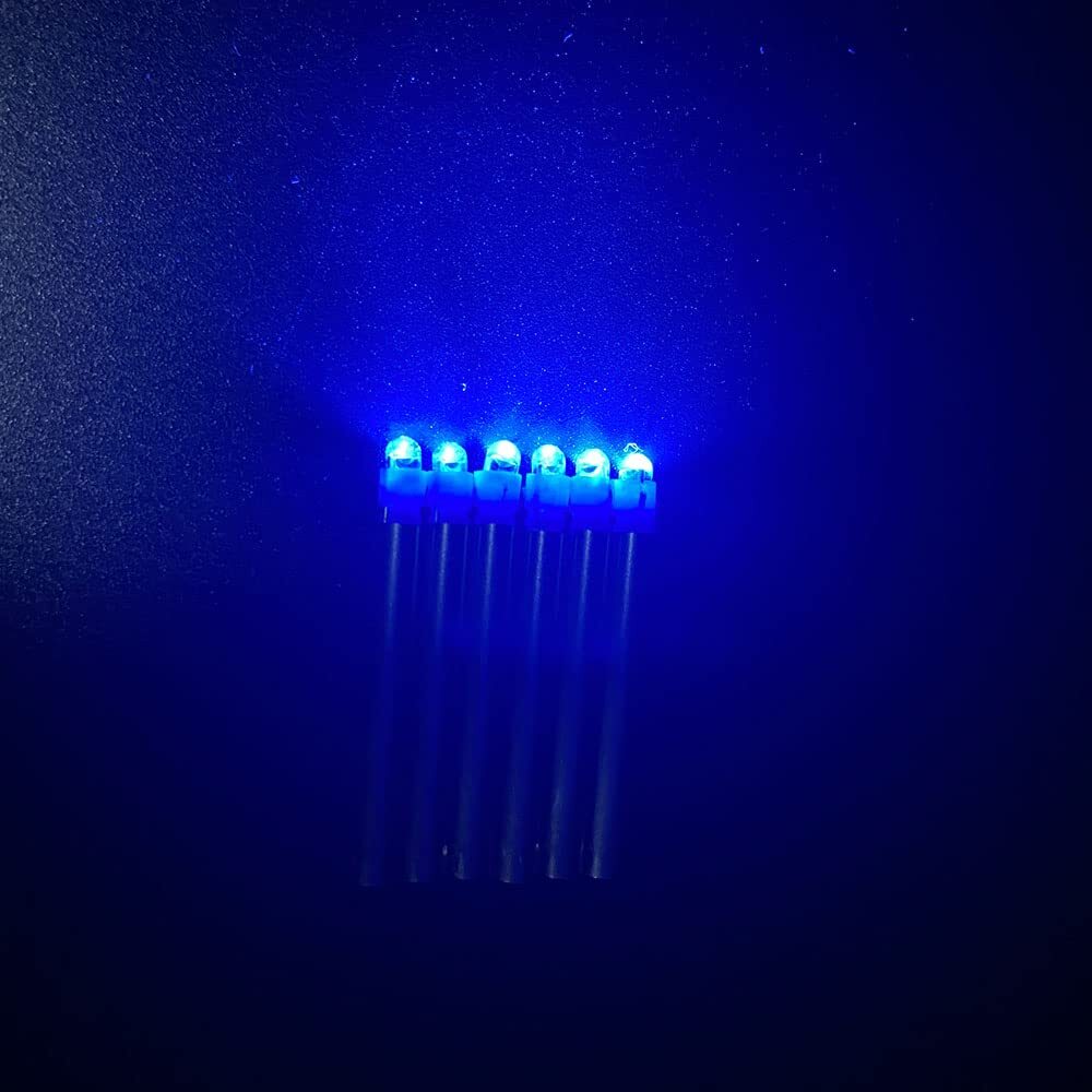 6 Pcs LED Light Replacement Battery for Fishing Lures LED Flashers