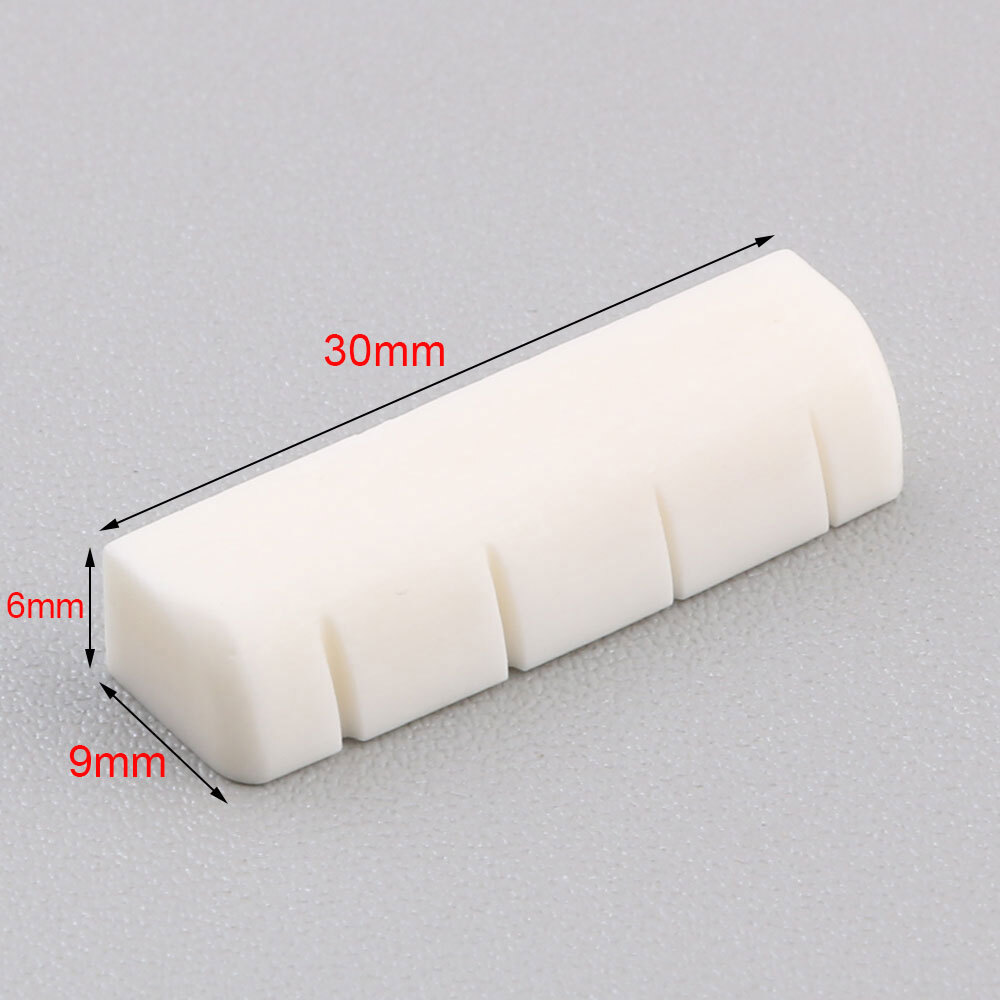 Bone banjo top nut & fifth string nut for 5 string banjo