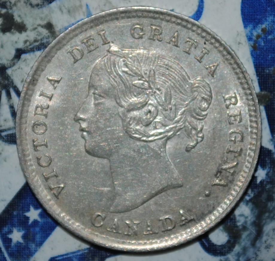 1893 Canada 5 Cents 8/8  {{{D192