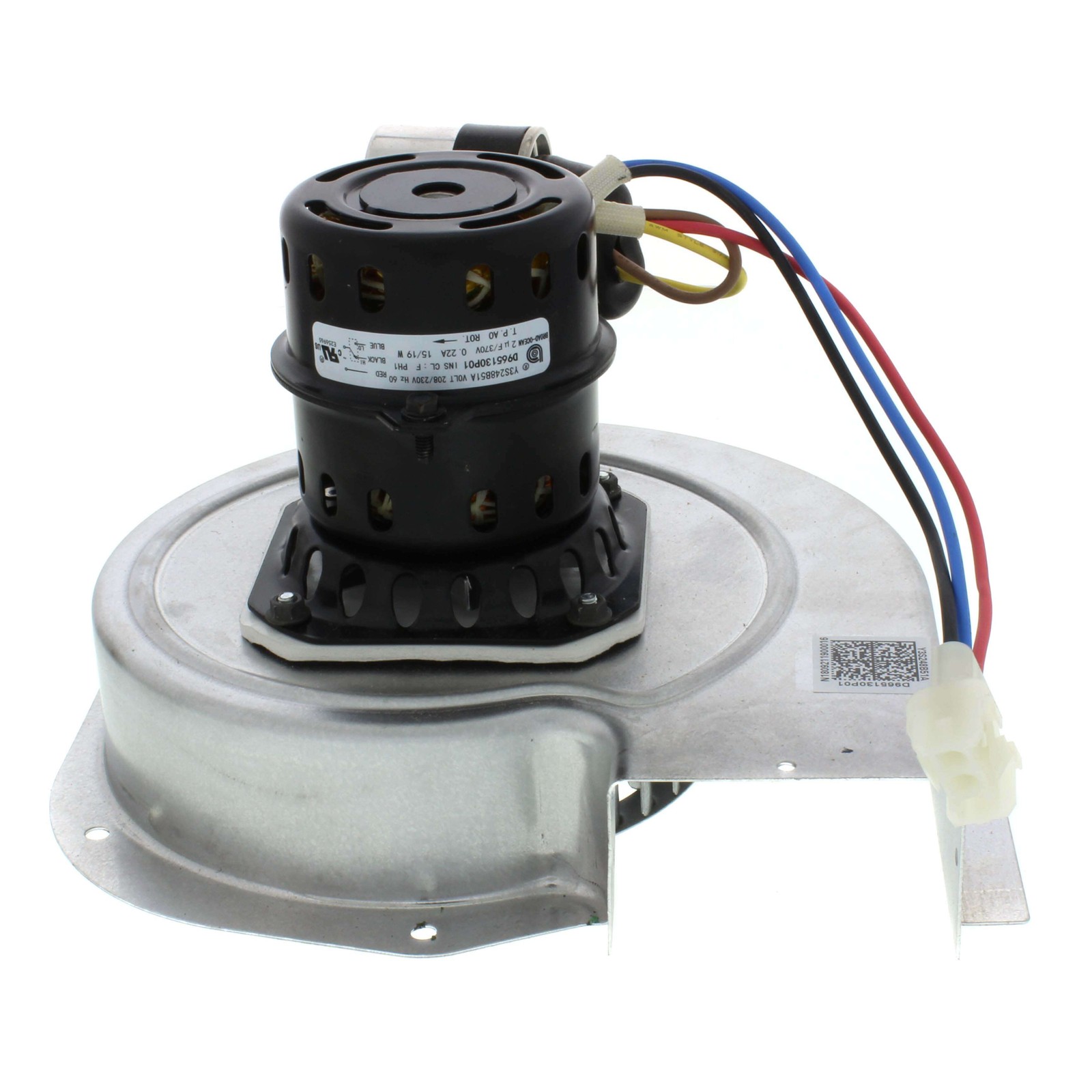 TRANE BLW01311 Inducer Blower 3480 RPM 1 PH 208-230V Compatible Models