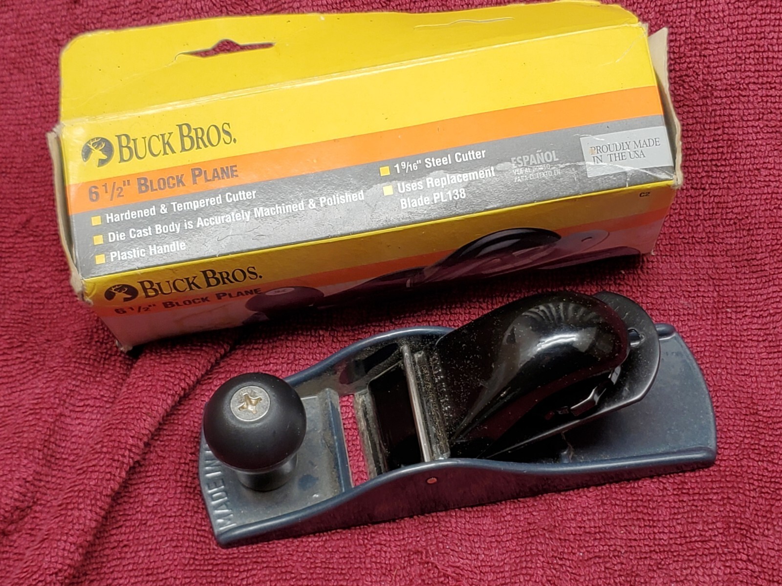 Buck Bros C2 6-1/2" Block Plane