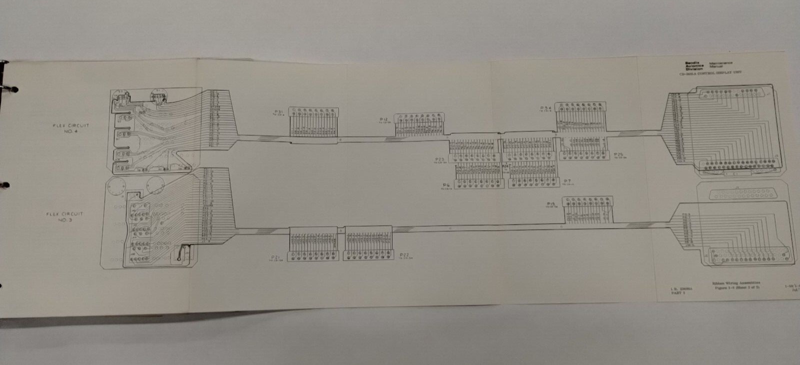 Bendix RNS-3400 Area Navigation System Maintenance Manual July 1973-Original