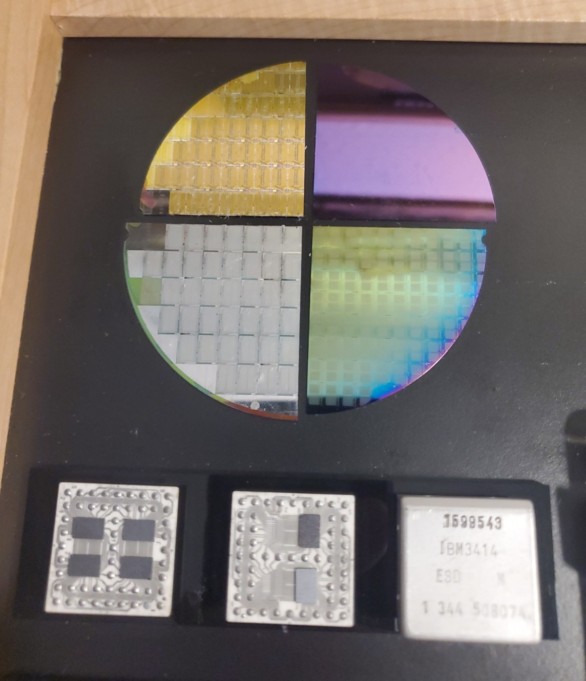 RARE Vintage 1970s-80s IBM Semiconductor/Technology Complete Sample/Sales Kit