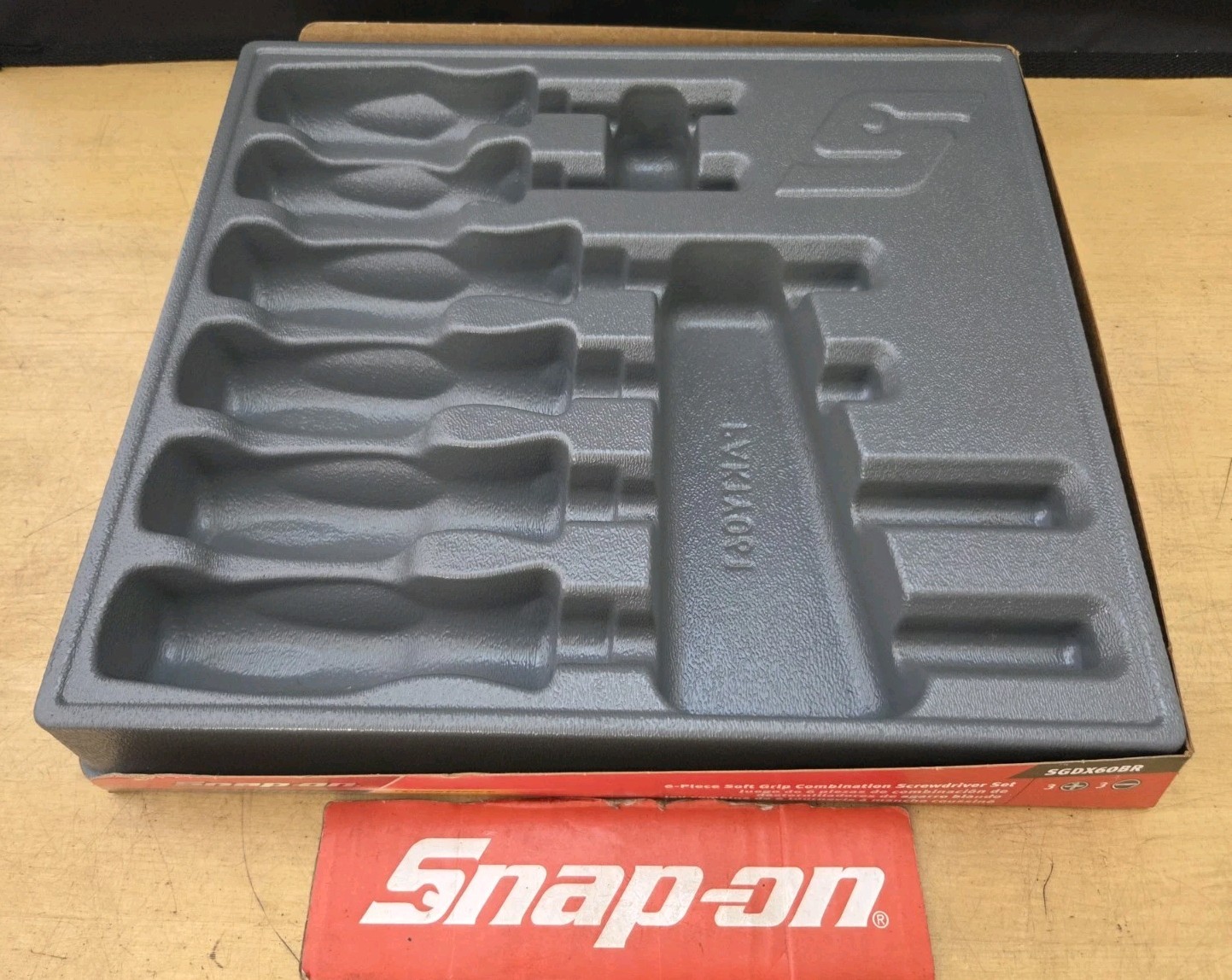 New Snap On PAKTY061 - Tray For SGDX60B - 6 Pc Combination Screwdriver Set