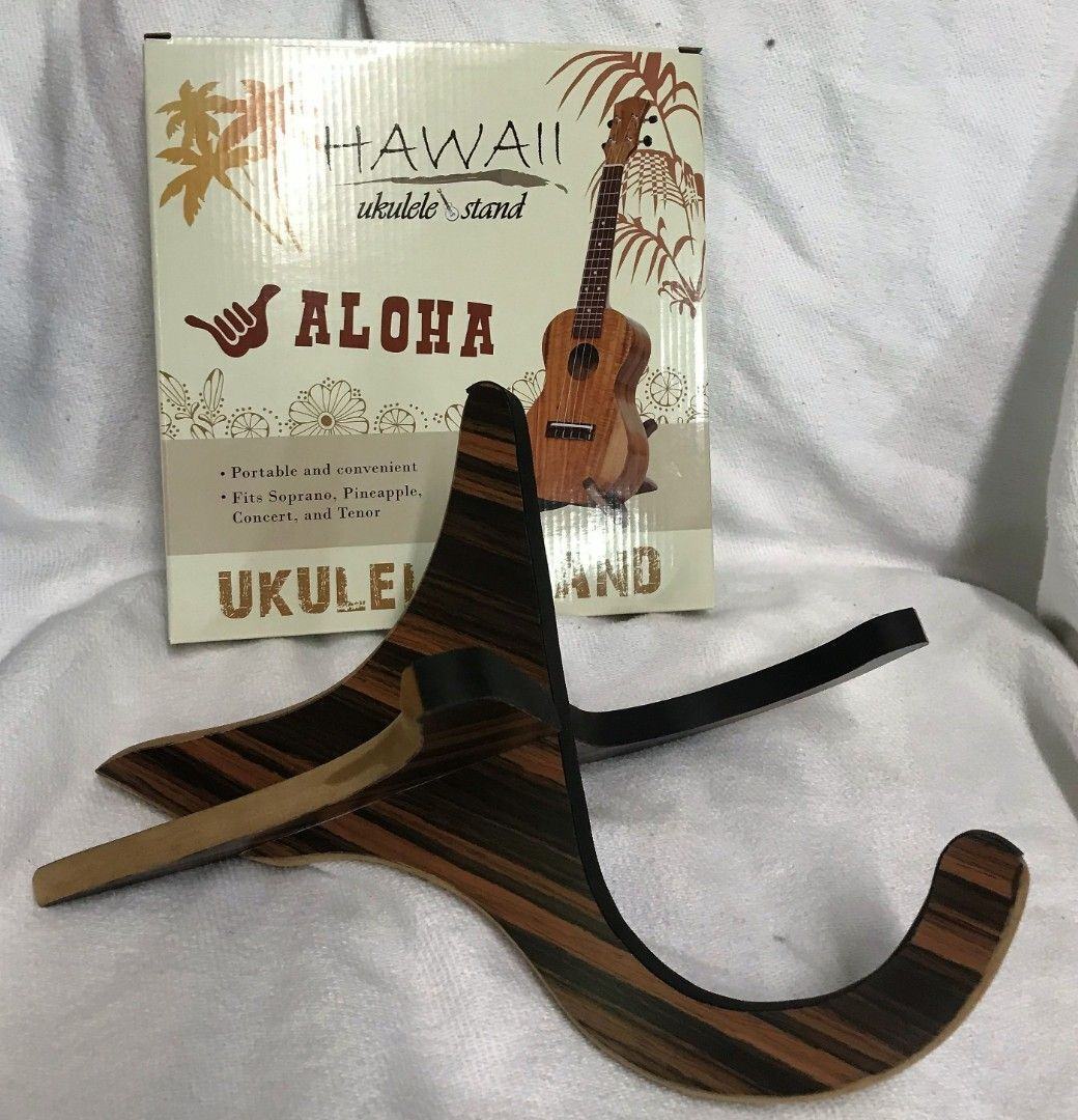 Lot of 10 PukanaLa easy to assemble DIY Wooden ukulele stands - Model USTD-WD