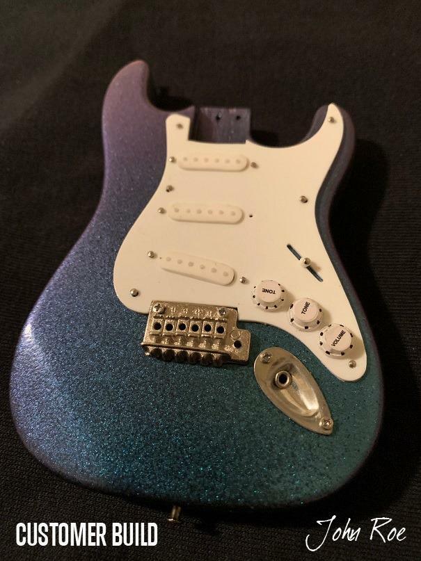 Fender Stratocaster Model Kit - Build Your Own Mini Strat! Kit by Axe Heaven