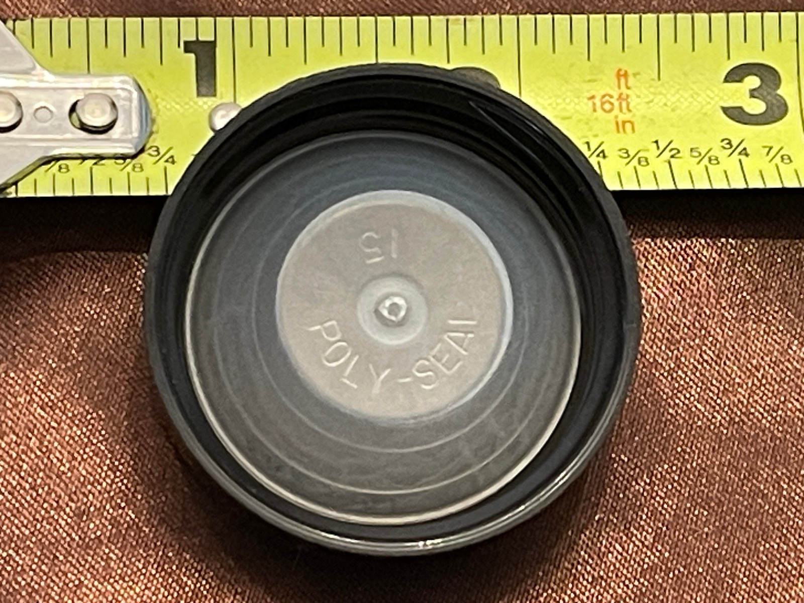 38mm Premium Plastic Screw Caps for Beer Growlers or Gallon Jugs 24 count