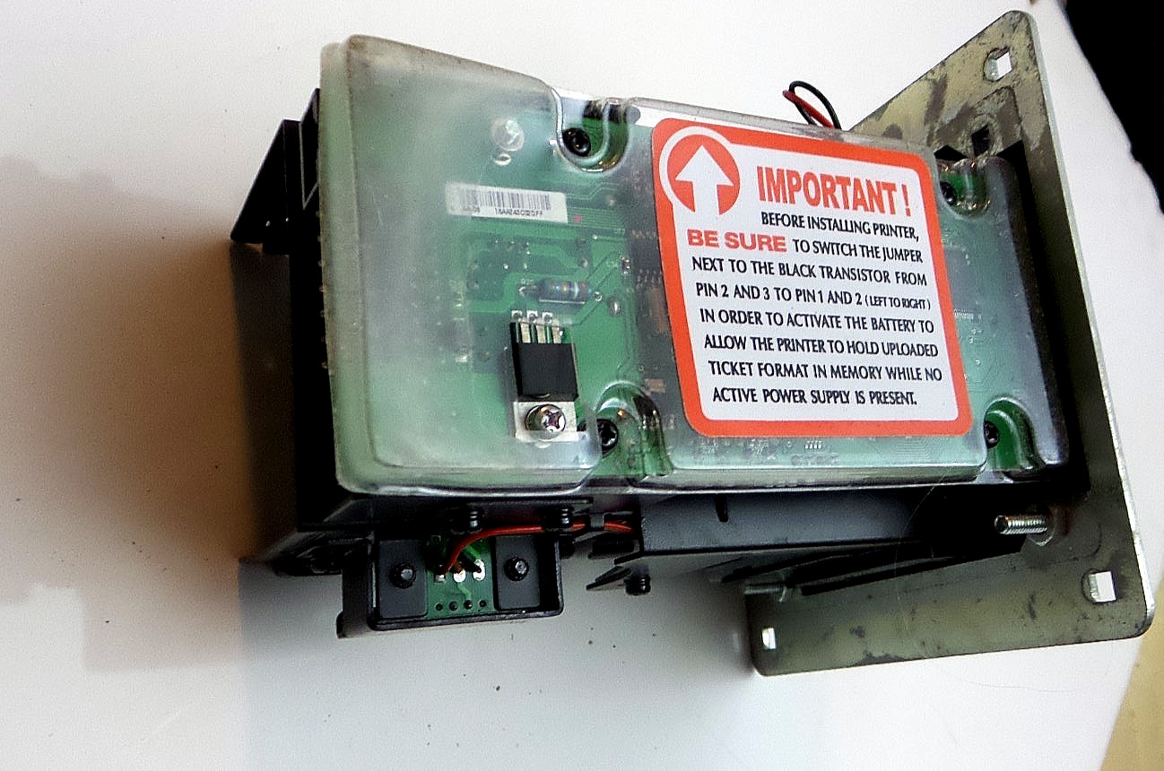 ICT MODEL GP-58CR PRINTER UNTESTED SELLING FOR PARTS AS-IS