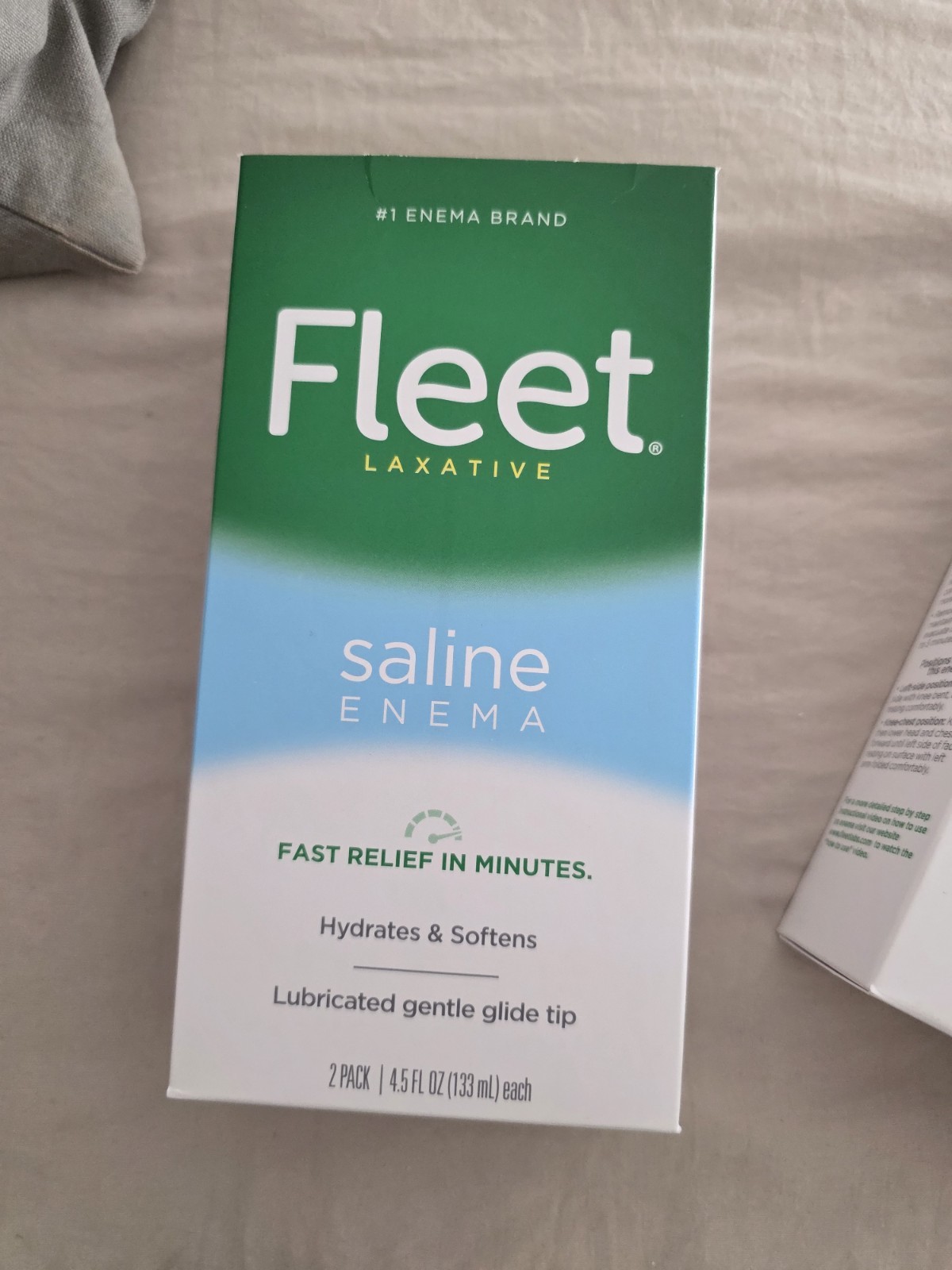 Fleet Laxatives Saline Enema Bundle