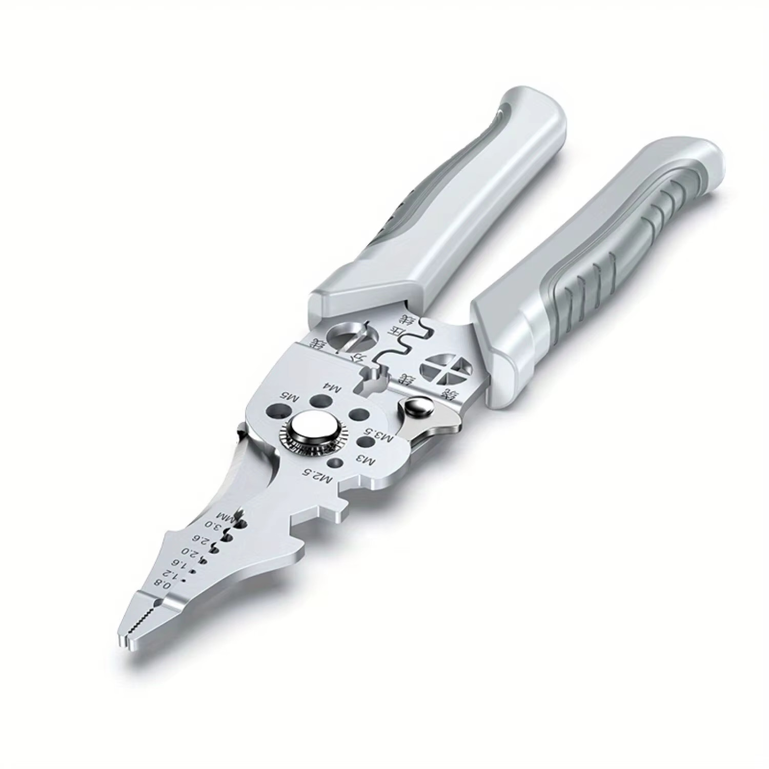 10-In-1 Professional Electrician Wire Stripper Pliers Heavy Duty Cable Cutting C