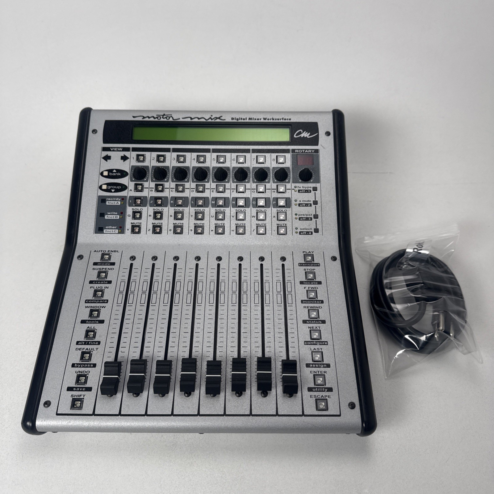 CM Labs MotorMix MIDI DAW Control Surface 8 Motorized Faders Tested READ