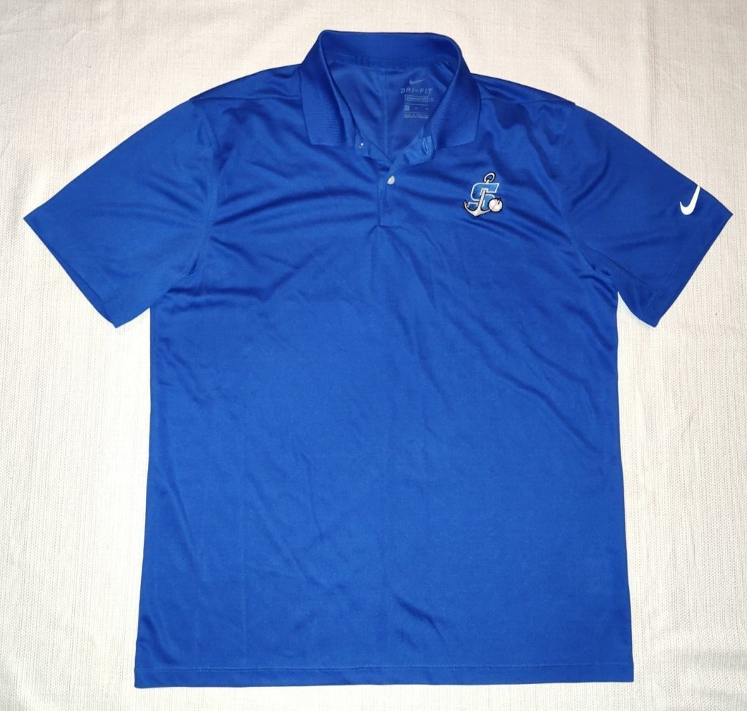 Nike Standard Fit Stockton Ports Short Sleeve Golf Coaches Polo Shirt Medium M