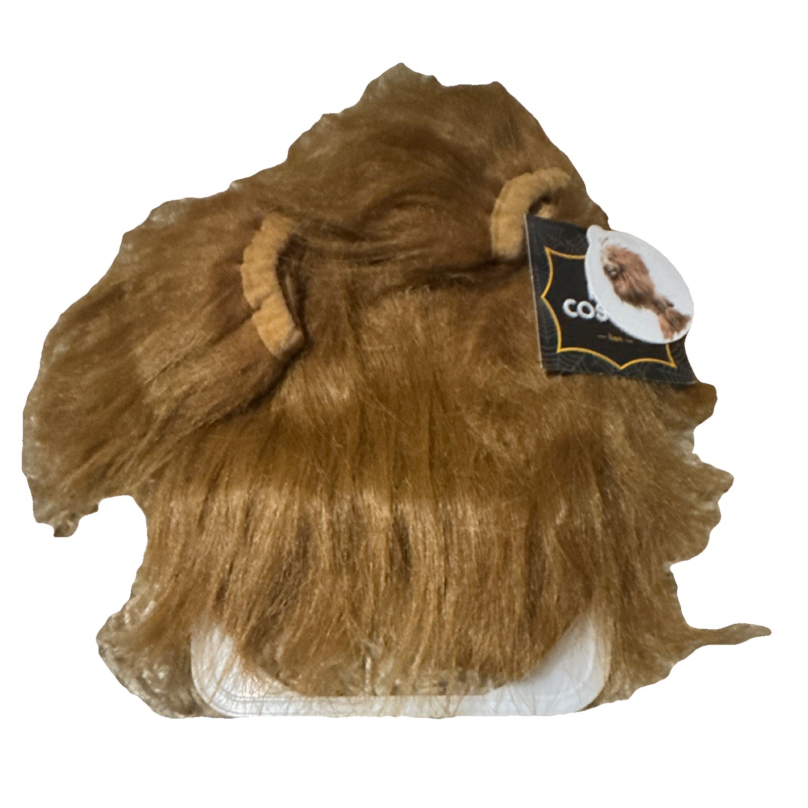 Costume Brown Straight Wig XS/S Adult Unisex Halloween Party Dress Up Hairpiece