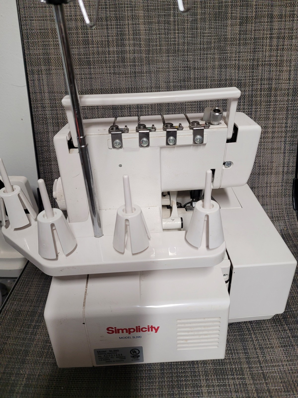 Vintage Simplicity SL390 Sewing Machine, Untested