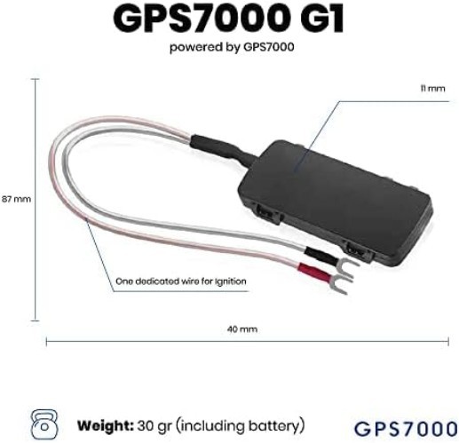 Real-Time Mini GPS Tracker - No Subscription, 4G Coverage for Fleet Management