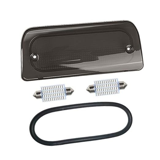 3rd Third Brake Light Lens Smoked Cover with Seal Gasket Only fits Extended Cab