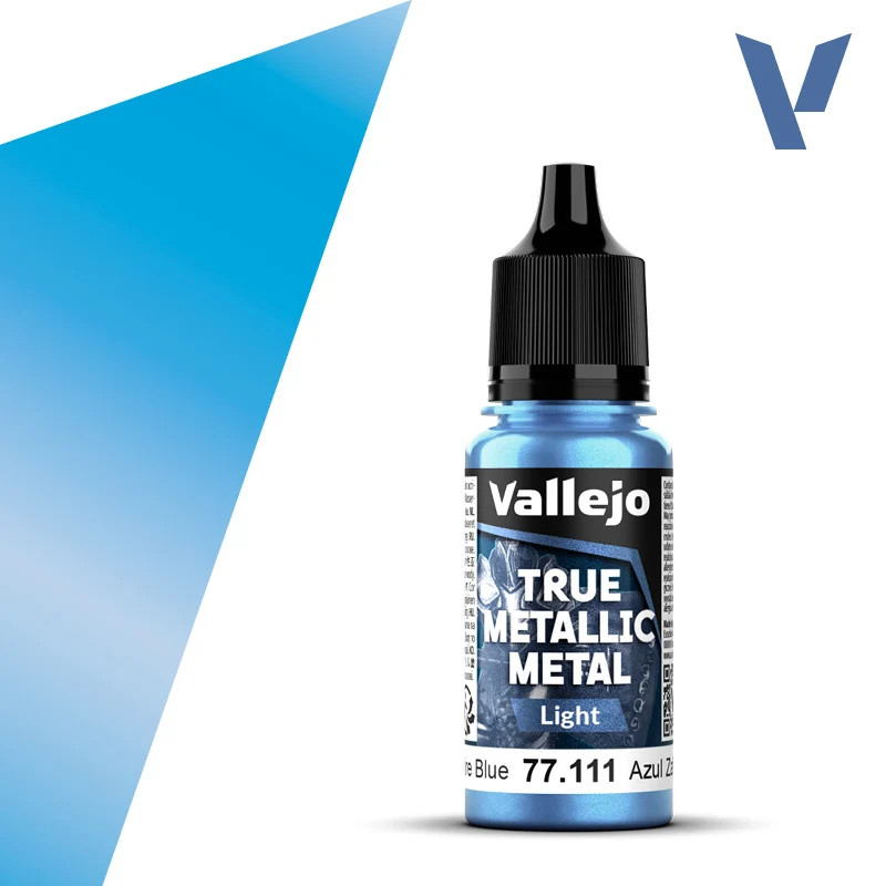 Vallejo True Metallic 77.111 Sapphire Blue Highlight 18ml