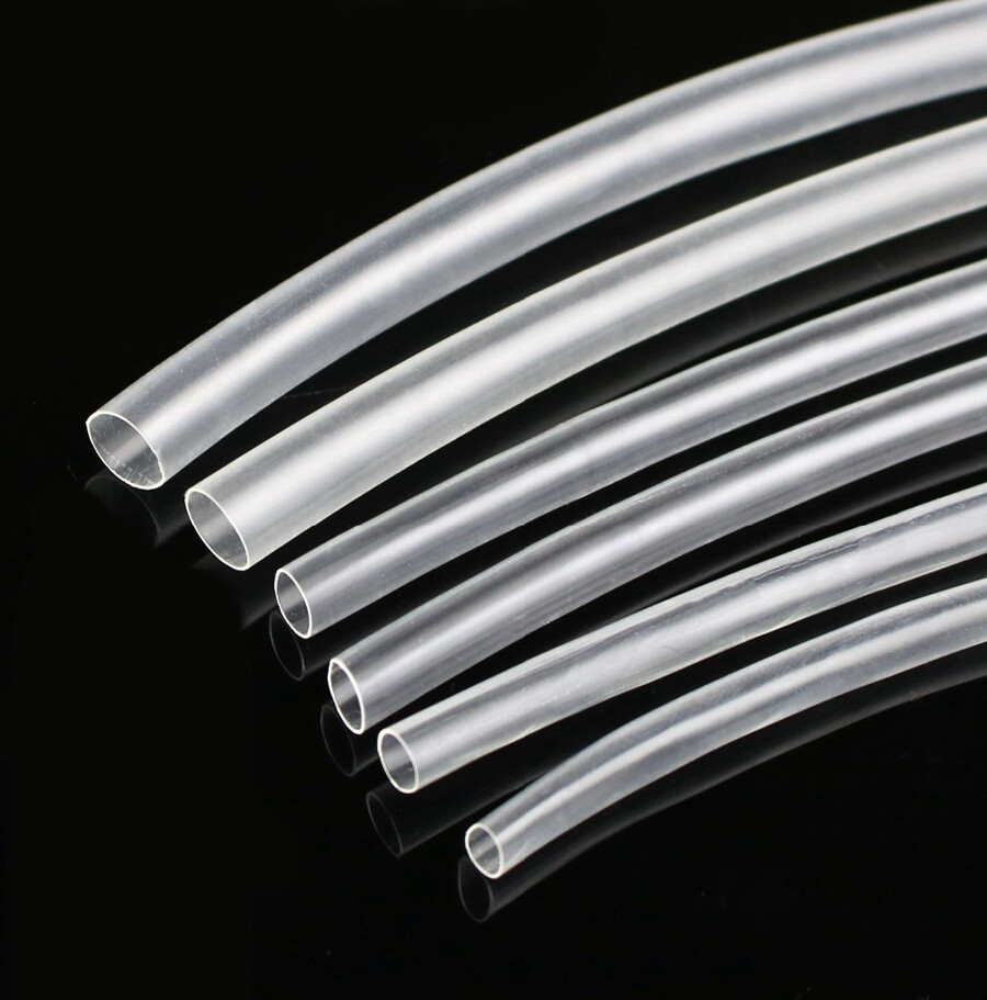 1Meter 0.6~80mm 2:1 Clear Heat Shrink Heatshrink Tubing Tube Sleeving Wrap Wire