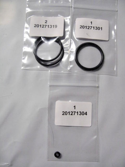 Norica Viriatus, Dark Bull Pressure Gage O-Ring Kit / R&S 2.57-28N