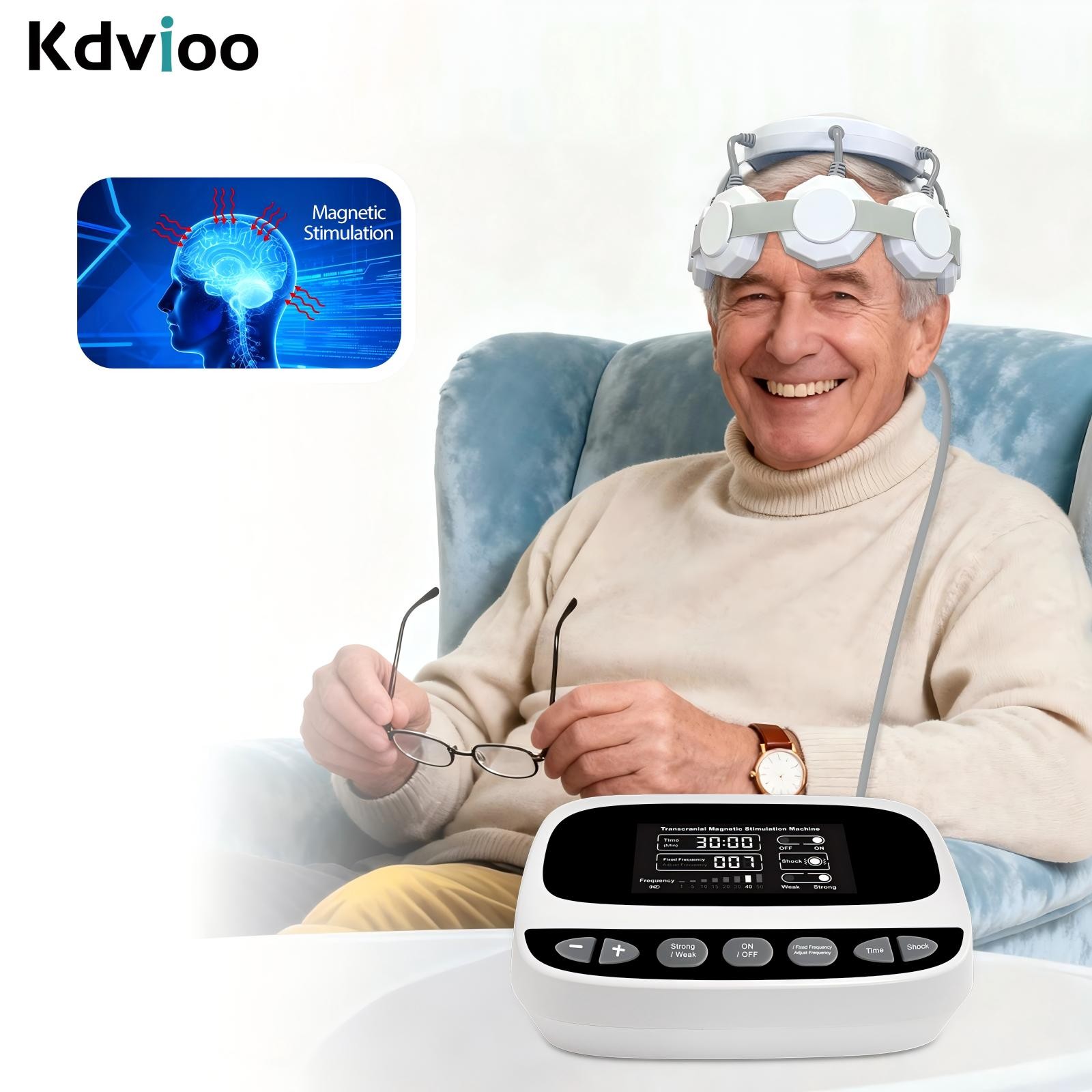 Transcranial Magnetic Stimulation Machine for Depression Anxiety Insomnia Relief