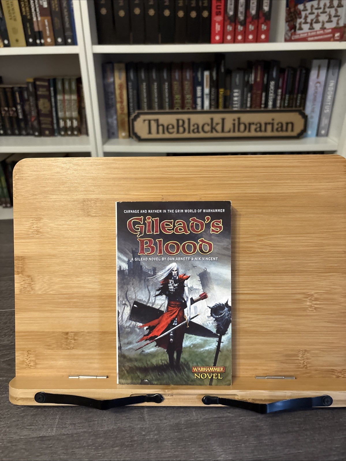 Gilead’s Blood | Black Library | Warhammer Novel | Dan Abnett | Paperback