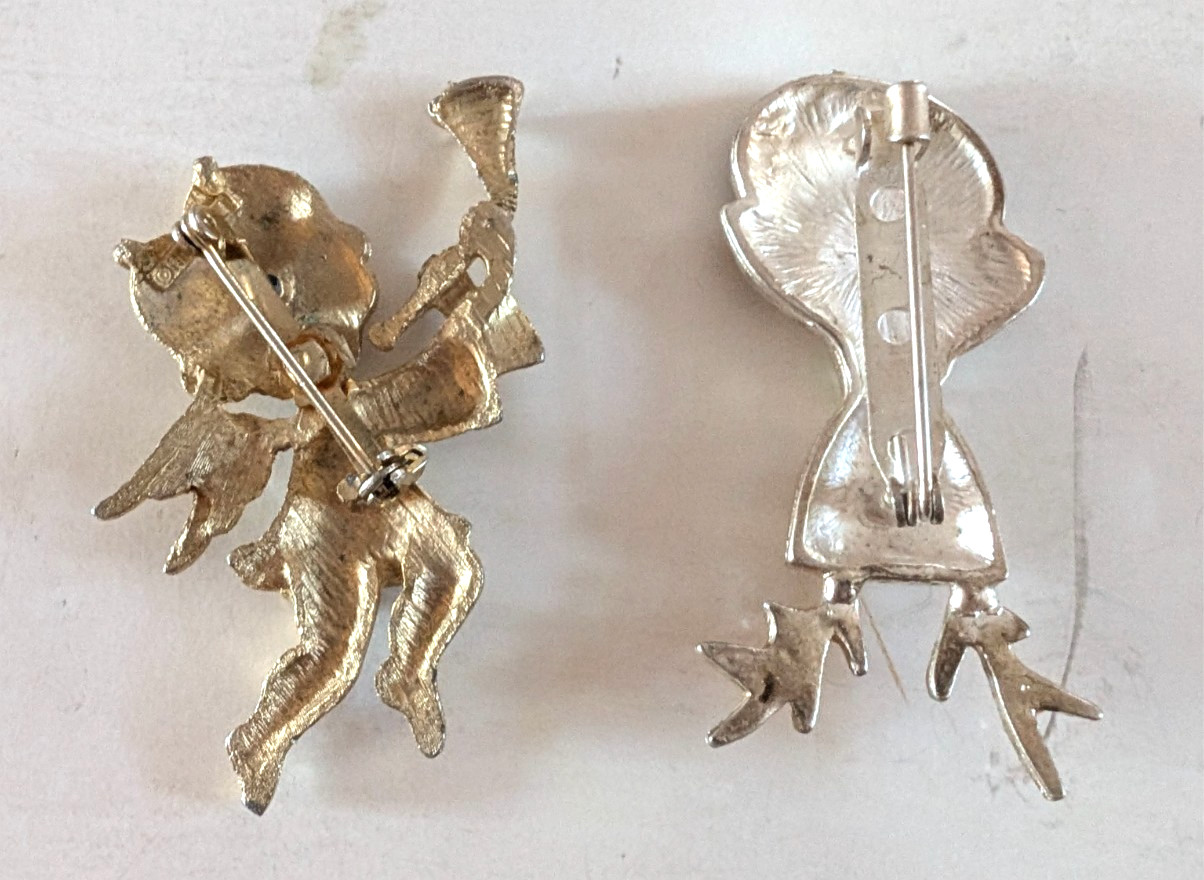 2 Christmas / Holiday Pins
