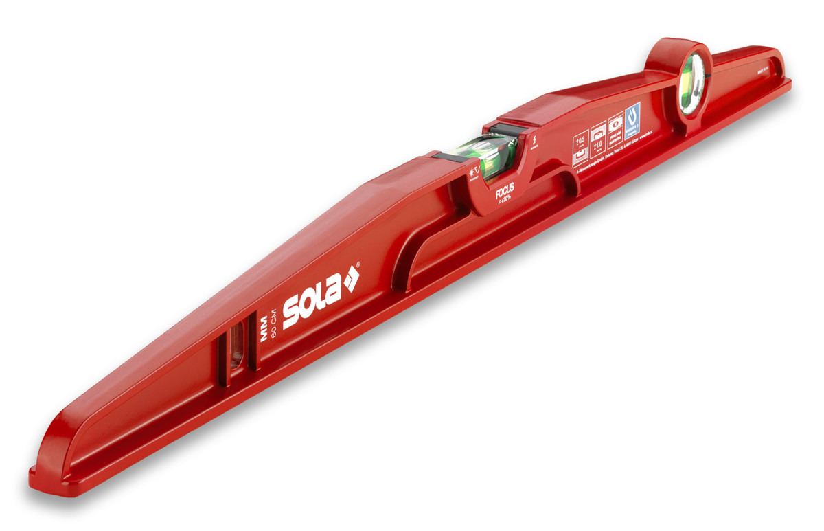 Sola Die-cast Spirit Level MM, Magnetic / 40 - 60 cm