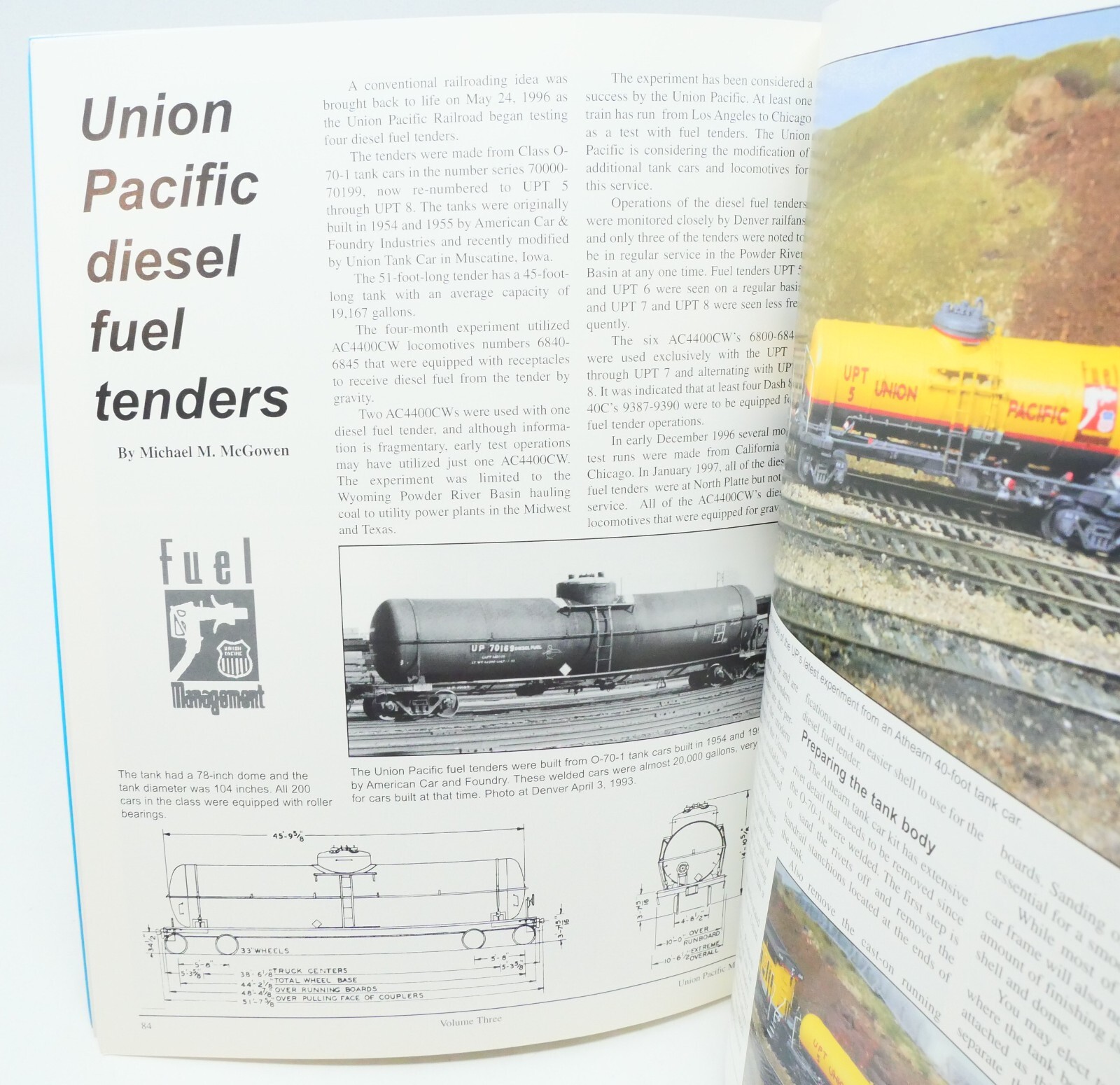 Union Pacific Railroad Modeler Volume 1, 2, 3, & 4, Terry Metcalfe