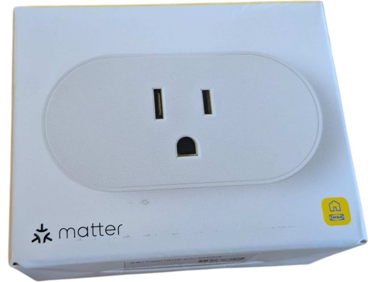 IKEA GRILLPLATS Matter Smart Plug White