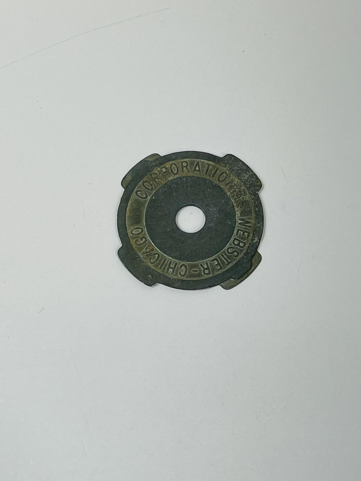 Vintage Record Adapter ~ Webster-Chicago Corp ~ Metal 45 RPM Record Inserts