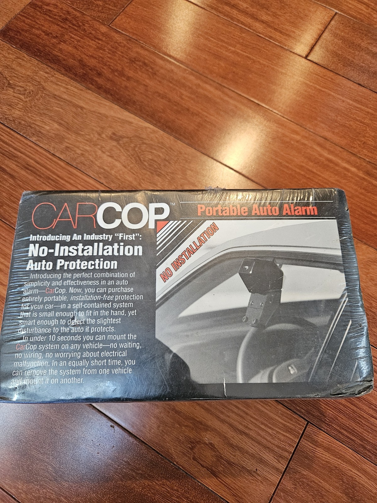 Car Cop Portable Vehicle Auto Burglar Security Anti-theft Alarm No Installation