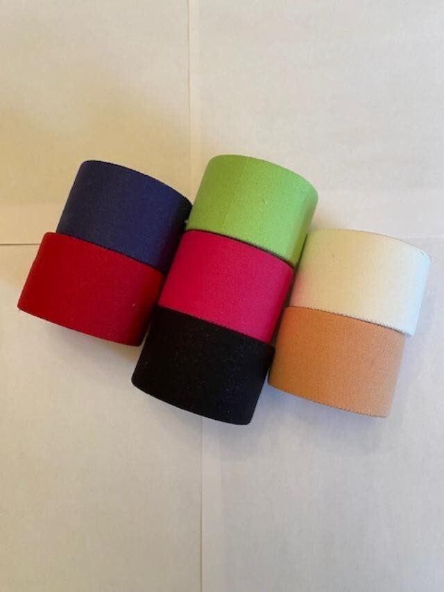 COLORED ATHLETIC TAPE  4 rolls 1.5"x10yds. 7  COLORS TO CHOOSE FROM *