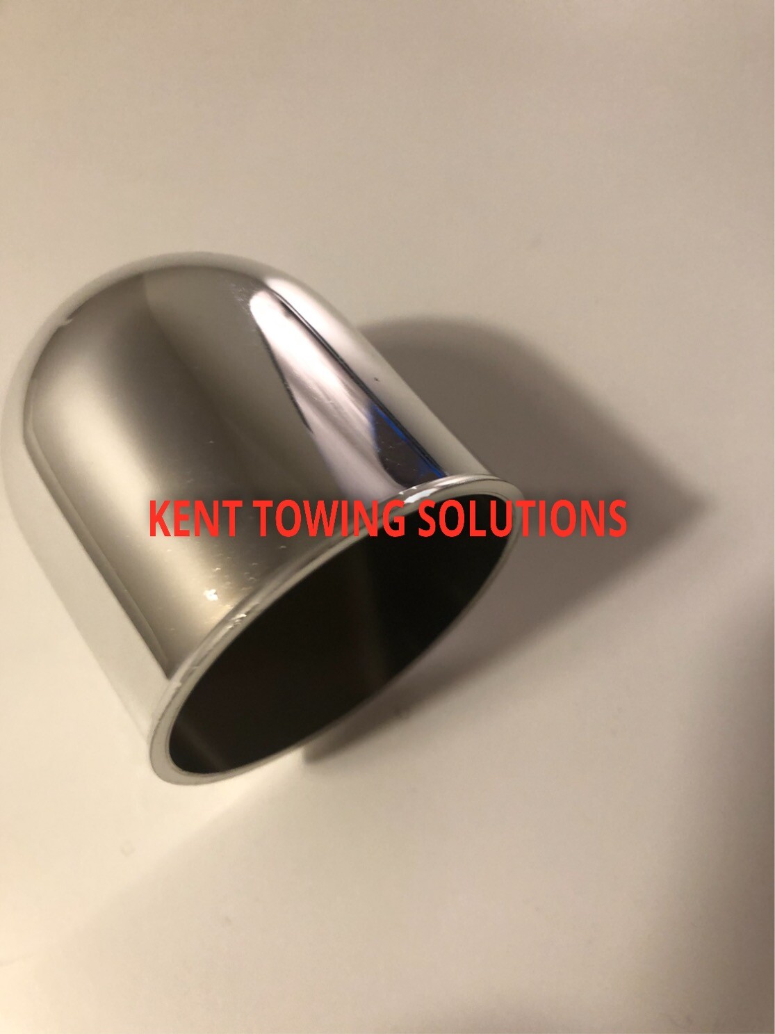 NEW CHROME TOW BAR BALL COVER PLASTIC CAP CAR TOWING HITCH TOWBALL 50MM Maypole