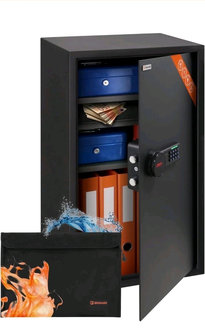 Brihard Business XXL Electronic LCD Safe 28.74"H x 15.75"W x 14.17"D