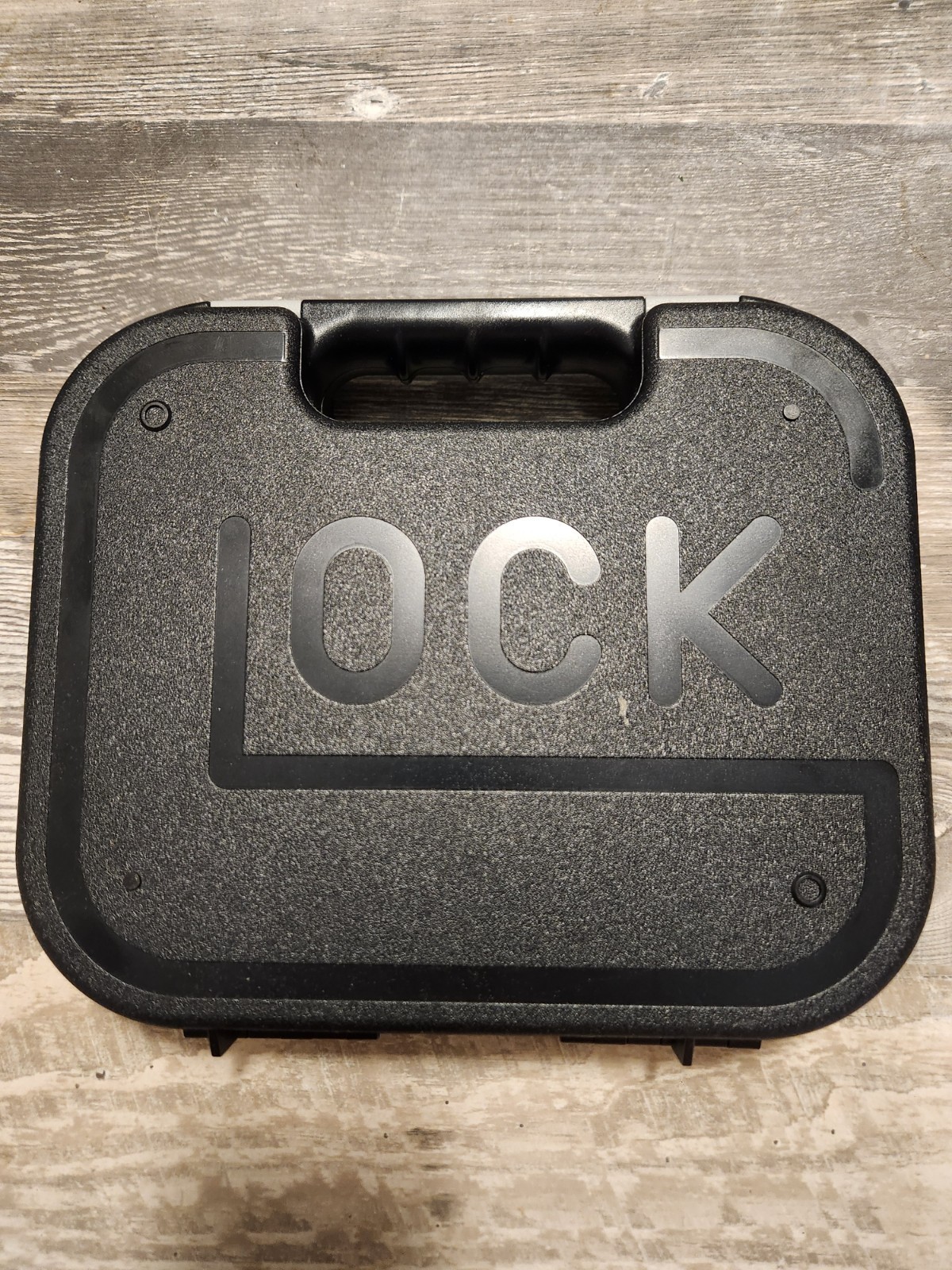 Glock OEM Pistol Case Black Hard Shell Fits G17 G18 G19 G21 G23 G43 G45 - New