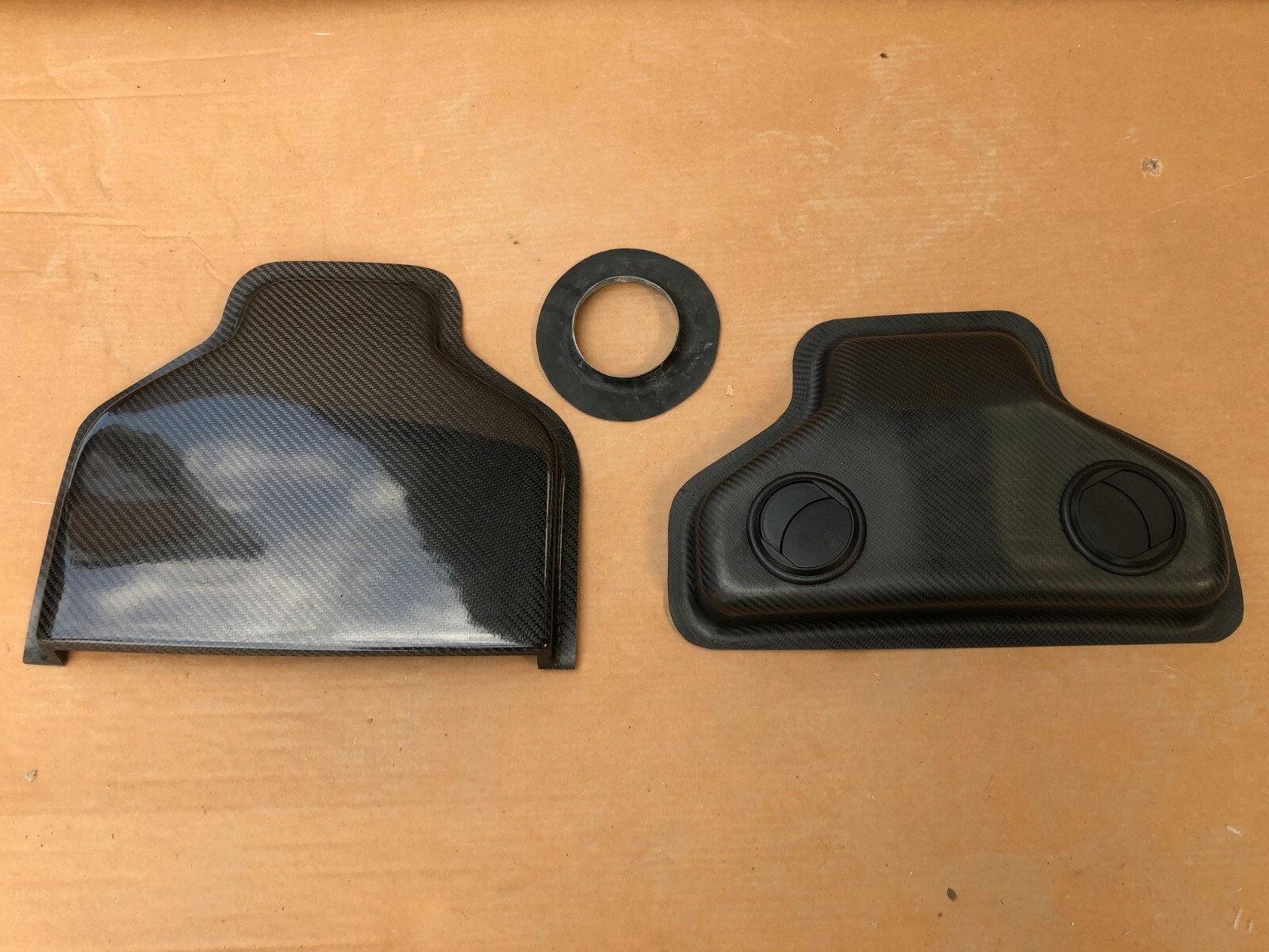 Carbon Fibre Roof Vent Kit Car Air Intake Carbonfibre Rally Race