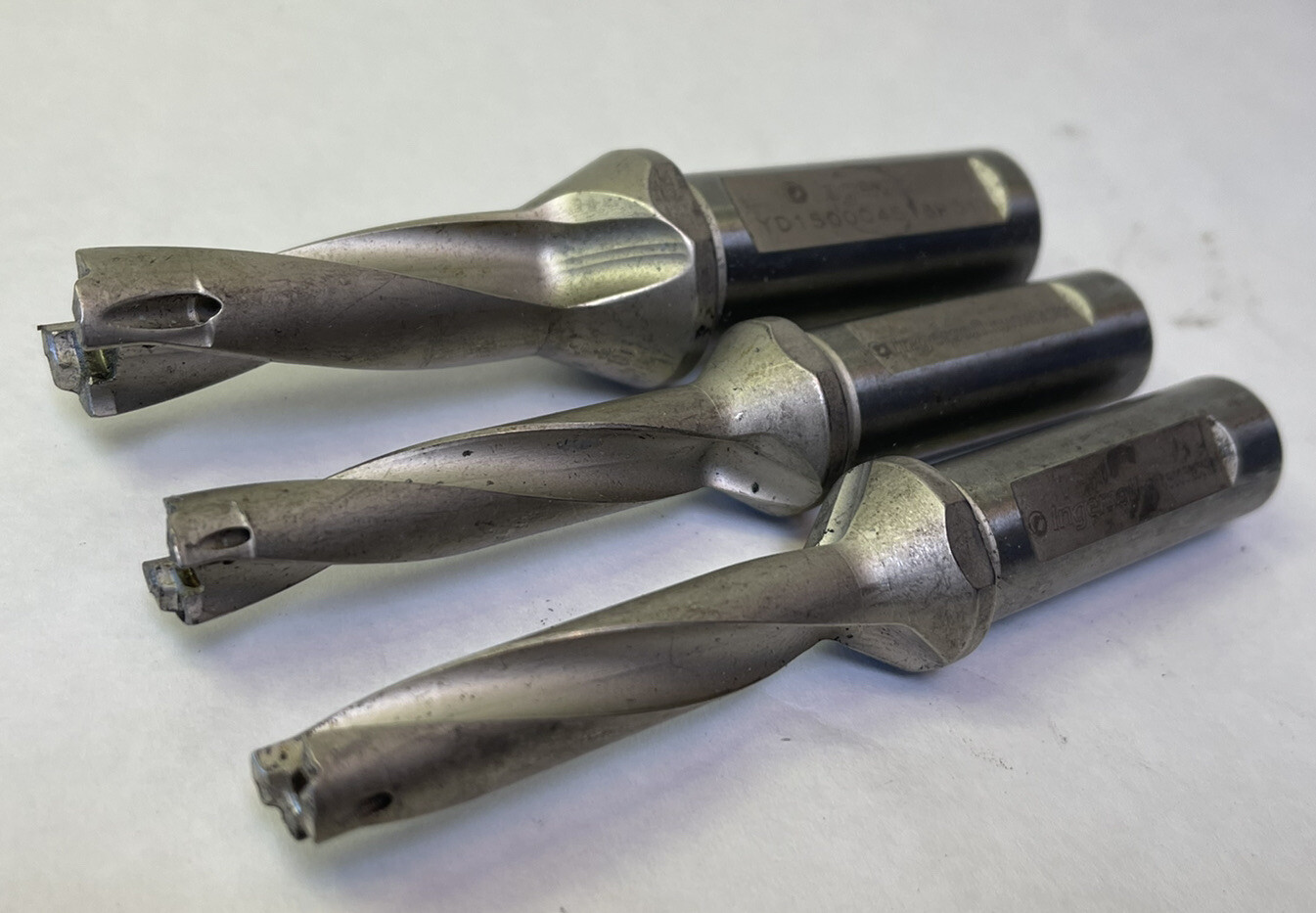 INGERSOLL Inserted Drill Bodies YD150004518R01, YD150052C0R01 3 Drills (L164)