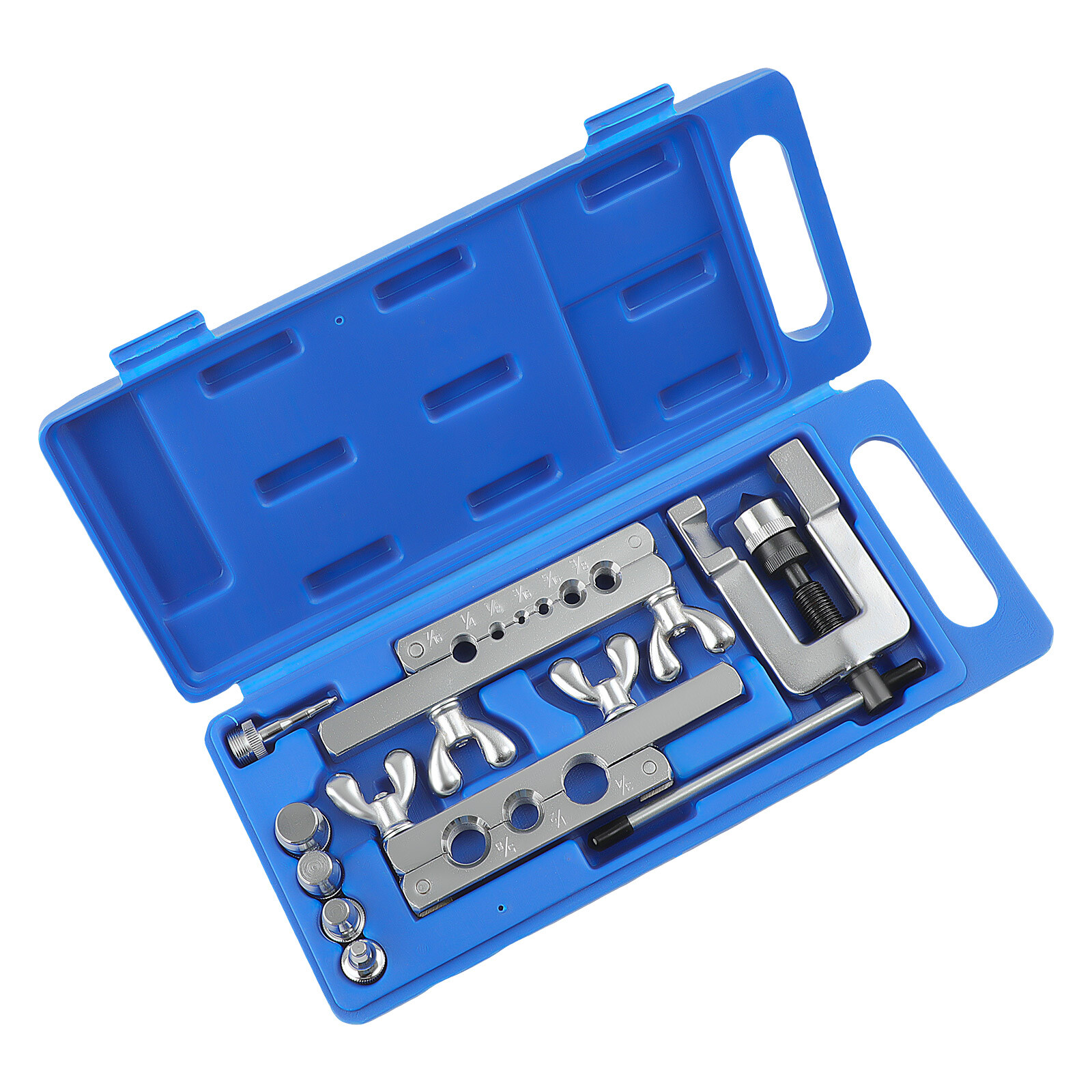 Flaring Swaging HVAC Tool Kit Flares Soft Swivel Type Swaging Adapters
