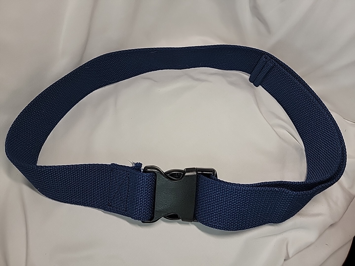 Posey Standard Gait Belt Strap w/ Quick Release Buckle 51" 6556Q Blue