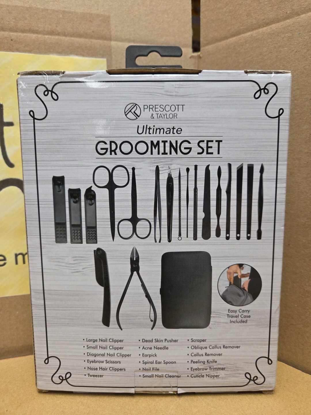 ULTIMATE 18-PIECE GROOMING SET - NEW! SEALED!