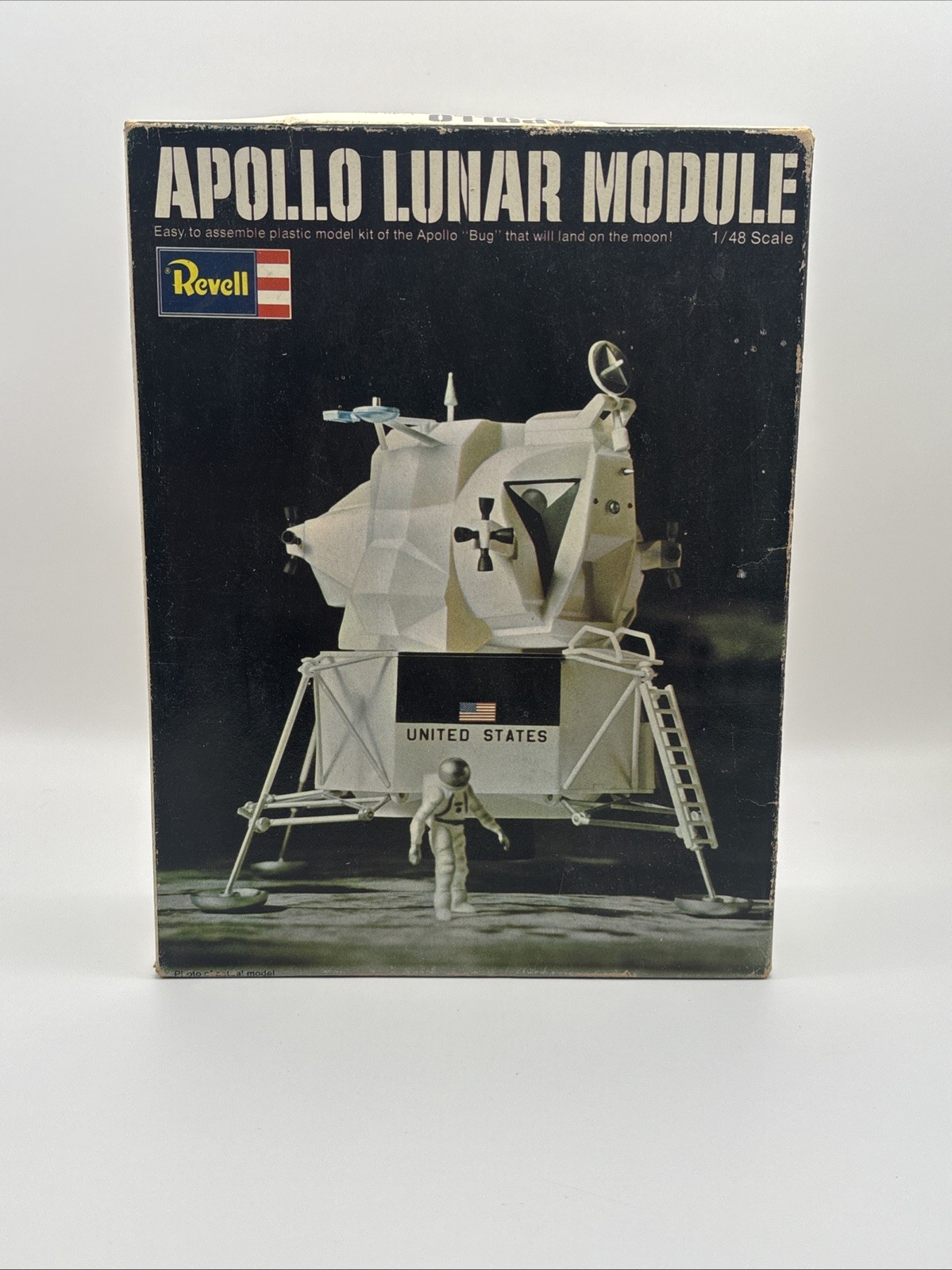 Vintage 1968 Revell Apollo Lunar Module 1/48 H-1842:150 Unassembled Sealed Parts