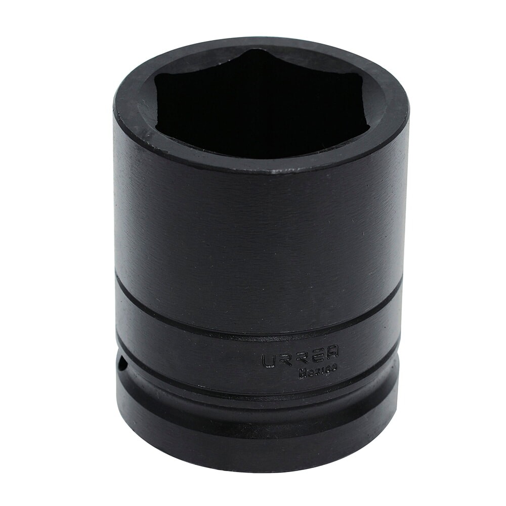 URREA 10033M 1" Drive Black Standard Impact Socket 6 Point 33 mm