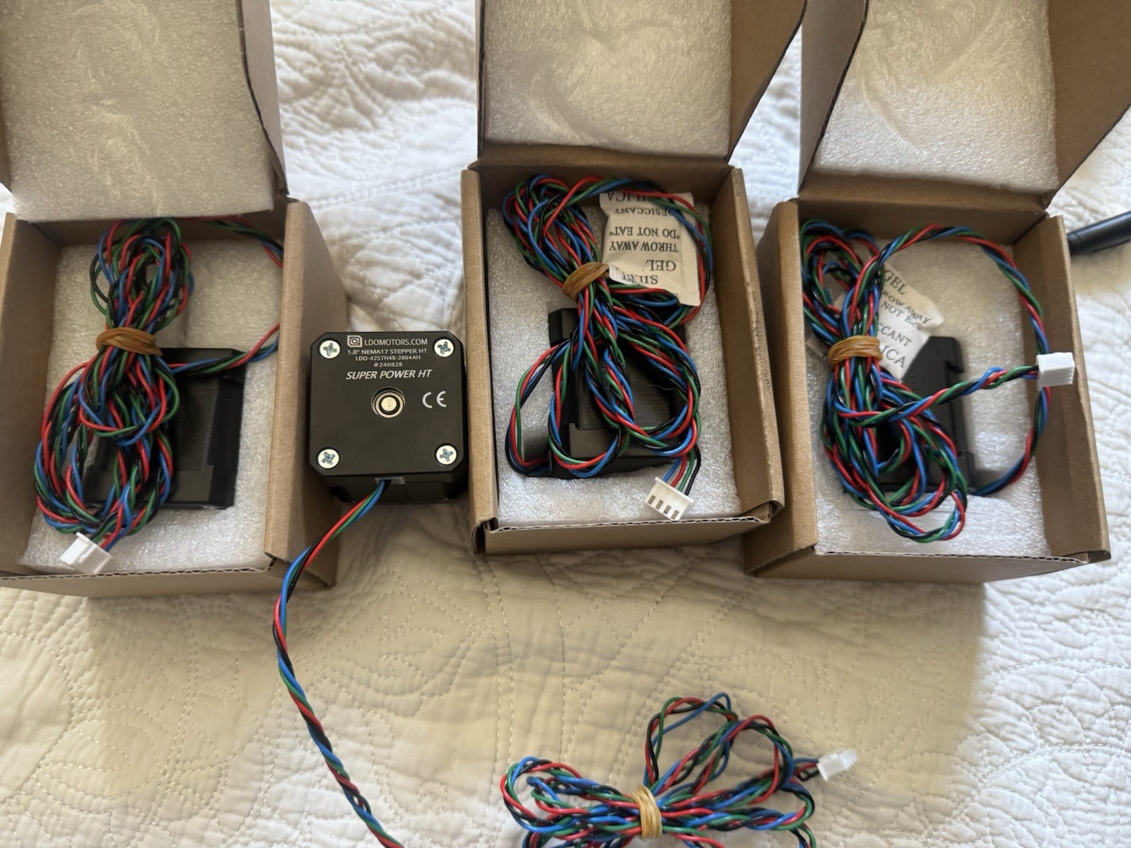 NEW LDO 42STH48-2804AH “Super power” High Temp Stepper Motor