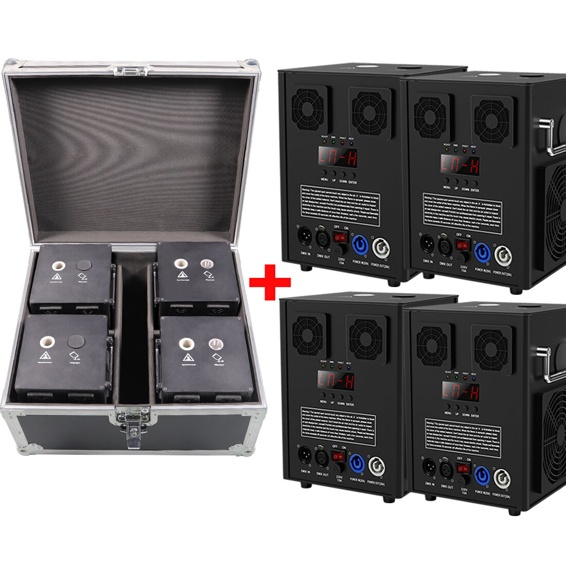 1-4pcs Cold Spark Machine Firework Machine DMX DJ Wedding Stage Effect Machine