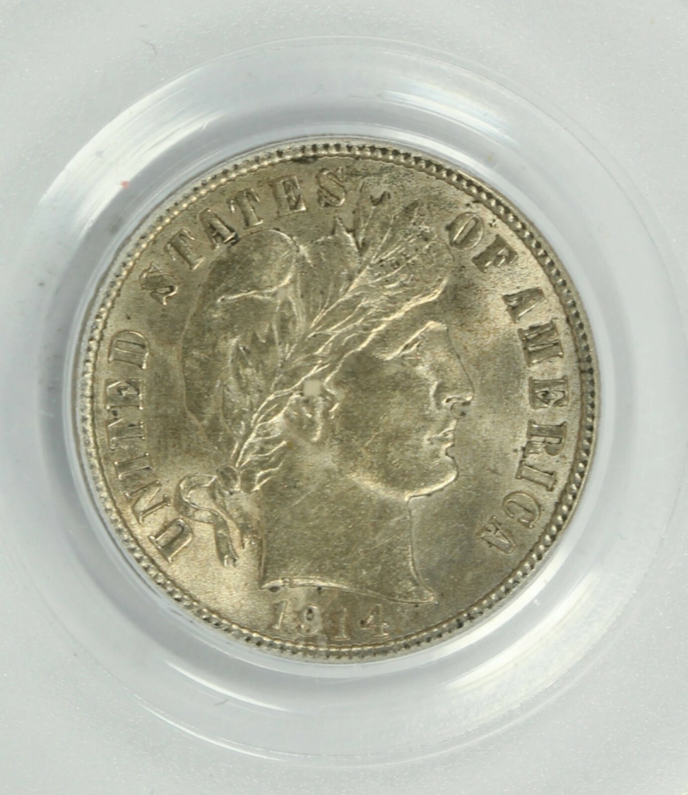 1914 Barber Dime : PCGS MS63