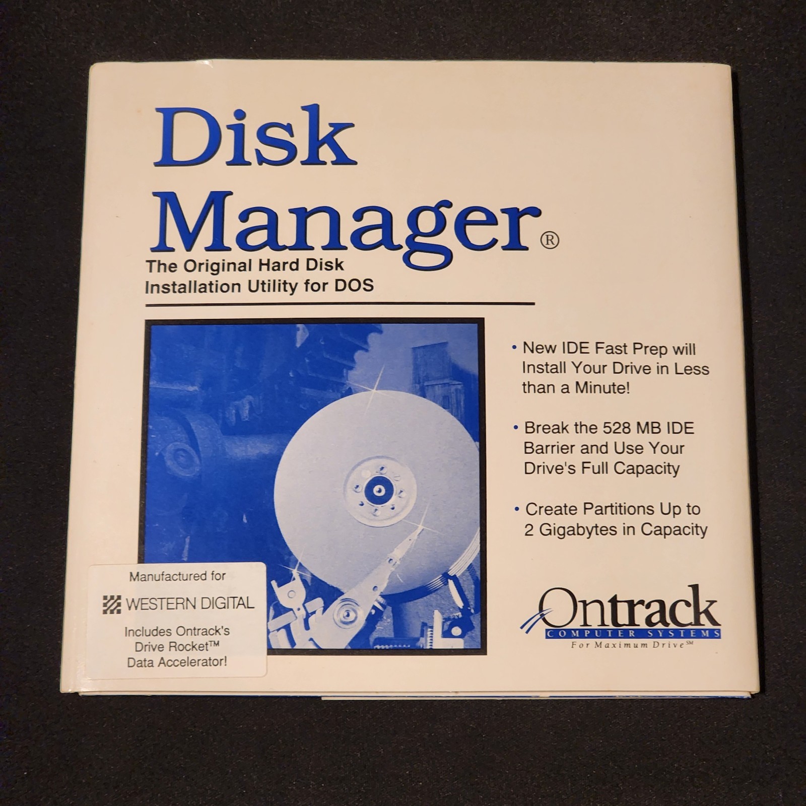 Ontrack Computer Systems Version 6.02 Disk Manager Installation Utility for DOS